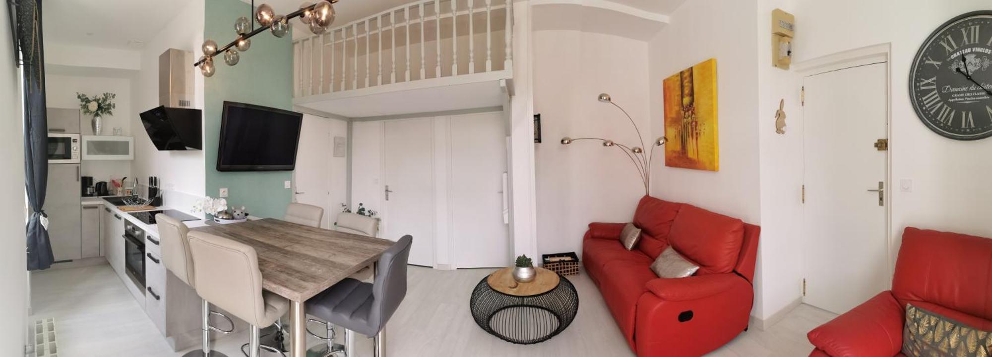 Des Trois Plages 6 Personnes Apartment